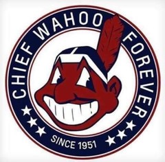 Cleveland Indians Chief Wahoo Forever Sport-Tek® V-Neck Raglan Wind Shirt XS-6XL