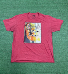 Star Wars Men’s Size 2XL X-Wing Starfighter T-Shirt Red