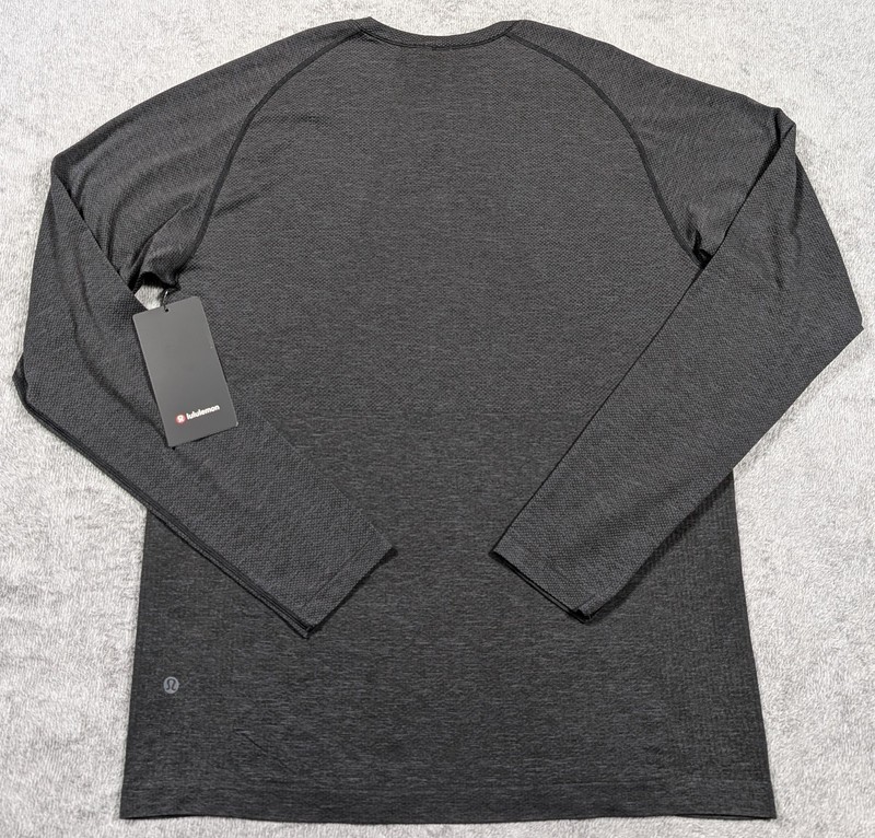Lululemon Metal Vent Tech LS 2.0 Shirt Men Large Black Old English C gallery