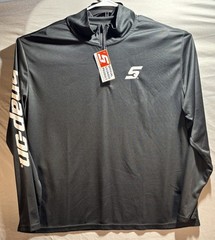 Snap-on Official Licensed Black Long Sleeve Shirt Men’s XL 100% Polyester