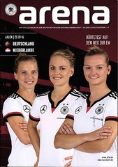 Women National Match 25.10.2016 Germany – Netherlands, Arena 4/2016, Aalen