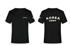 Authentic ROKA Korea Army Cooling T-Shirt Quick Dry Tactical Training Gym Wear