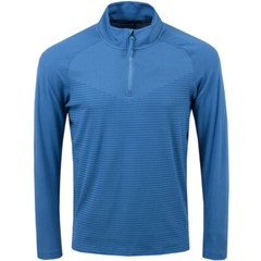 Nike Golf Mens Dri-Fit ADV 1/4 Zip Pullover LS Shirt Blue DH0982-407 Sz XL $110