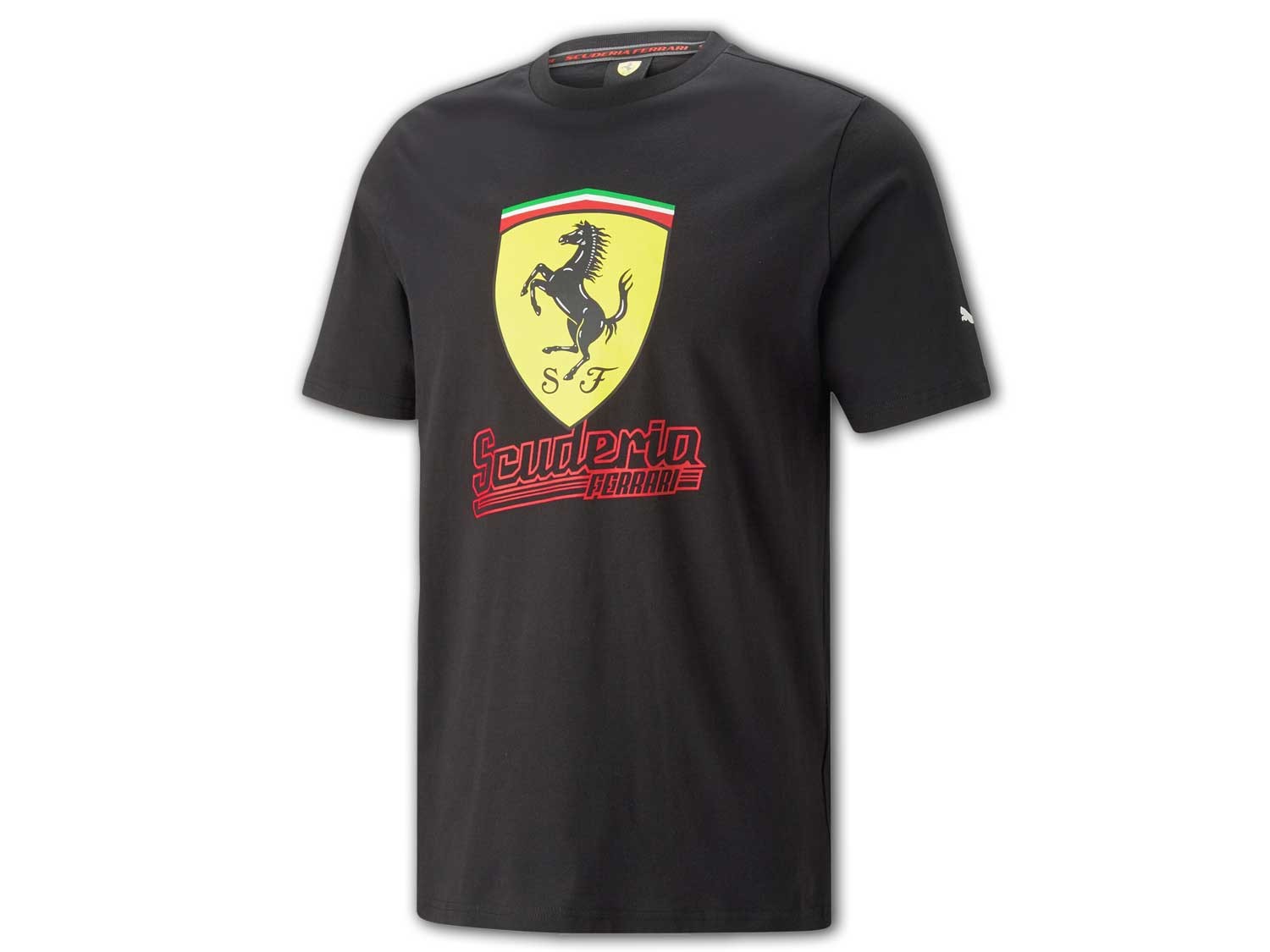Ferrari Race Big Shield Tee Black Puma T-Shirt Scuderia Ferrari Formula 1 S-XXL gallery
