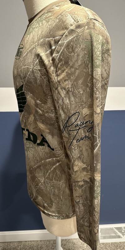 HONDA Mens SMALL Camo Long Sleeve JT Racing Paintball Motocross Jersey - NEW!!! gallery