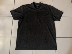 FUTURA LABORATORIES x UNIQLO Dry-Ex Shirt Gray Black Atom Print Size XL