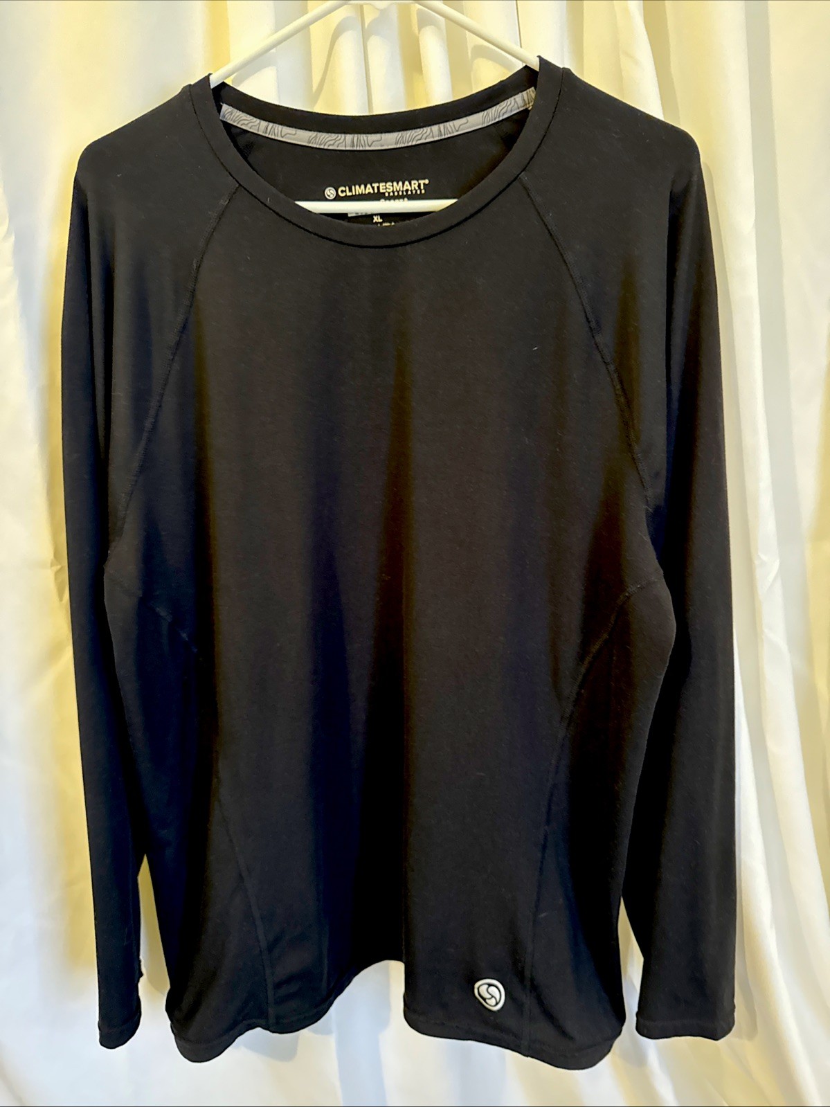 ClimateSmart Arcticorre Men's XL Base Layer Long Sleeve Crewneck Shirt Black gallery