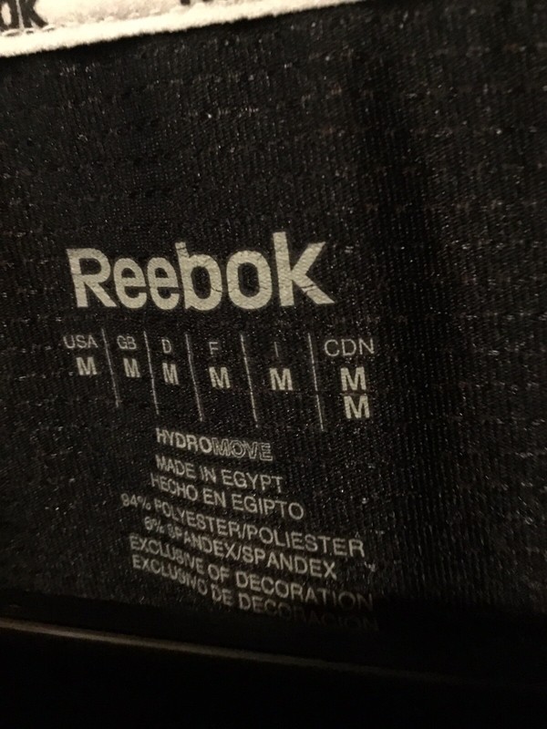 Reebok Hydro Move Black Athletic Training Shirt Short Sleeve Men’s Size Medium gallery