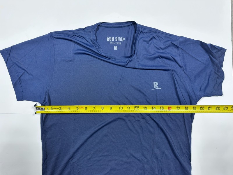 Run Shop Running Shirt - Blue, Size M, Men's - Free Shipping gallery