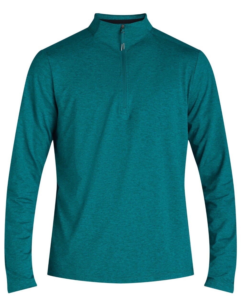 Men’s Athletic Works Green 1/4 Zip Pullover Sz XL (25” Across Armpit To Armpit) gallery