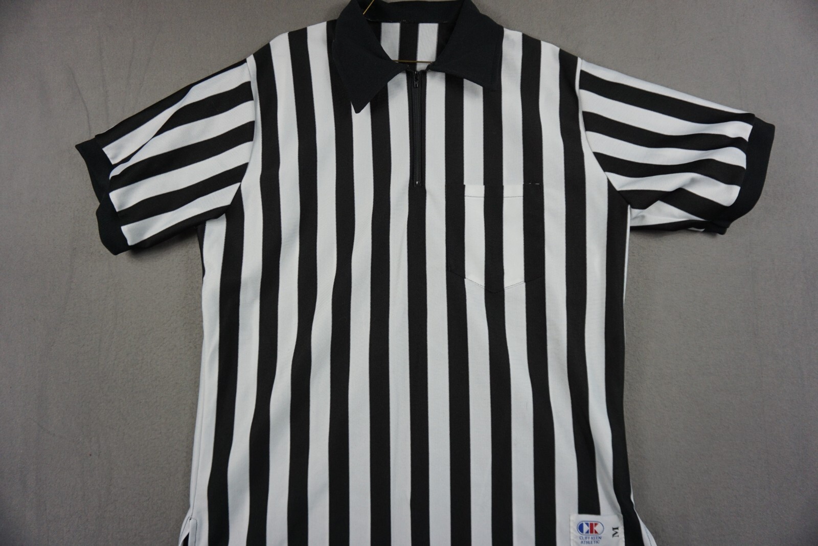 Cliff Keen Athletic Medium Referee Style Polyester Quarter Zip Up Shirt gallery