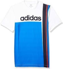 Adidas ORIGINALS Men’s MEDIUM M Colorblock Tee FM6048 BLUE WHITE NAVY RED NEW
