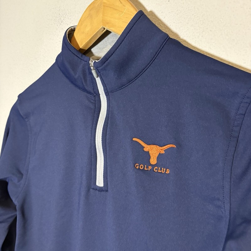 Texas Longhorns Peter Millar Women’s 8-10 Performance Element 1/4 Zip Pullover gallery