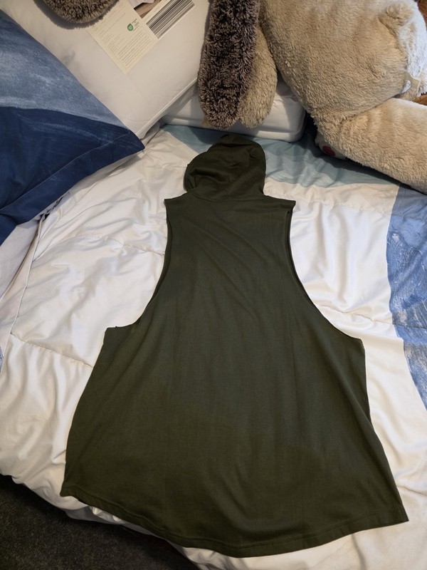 Under Armour Project Rock Sleeveless Eagle Hoodie Tank Men's L gallery