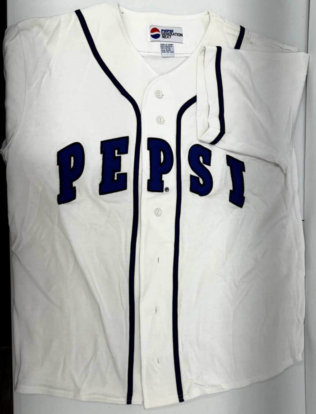Pepsi - Next Generation Baseball Jersey - Button Up - S/M gallery