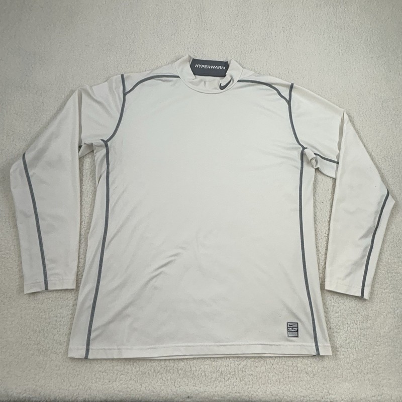 Nike Pro Combat Hyperwarm Pullover Mens XL Baseball Football Running Dri-Fit gallery