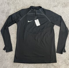 Nike Therma-Fit Men’s Large Soccer 1/4 Zip Black Jacket ADV DQ5049-010 New
