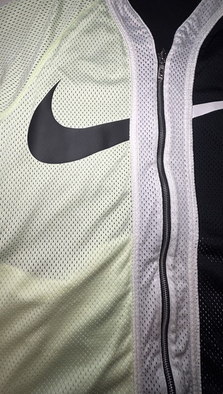 Nike NikeLab Collection Reversible Zip Baseball Jersey / Sweat AV8269-701 Mens M gallery