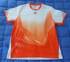 Adidas ADIZERO CREW TEE Tennis FORMOTION Shirt top adipure barricade Men sz S nw