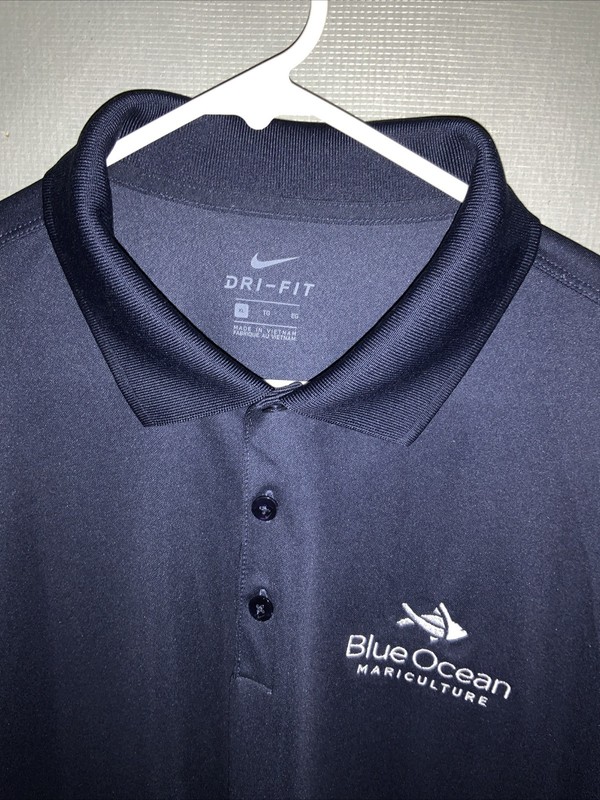 Nike Polo Men’s XL 2 Pack Dark Blue Dri-Fit Moisture Wicking Golf Sport Leisure gallery