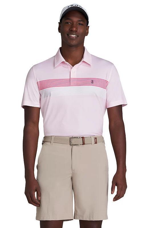 IZOD ~ Swingflex® Golf UPF-50 Stretch Polo Shirt Men's Size Medium $55 NWT gallery