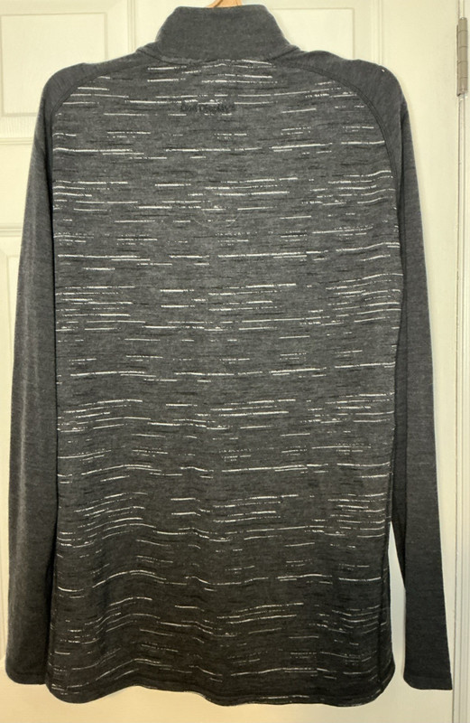Smartwool Men's 250 Baselayer Pattern 1/4 Zip Charcoal Black flaw and corp swag gallery
