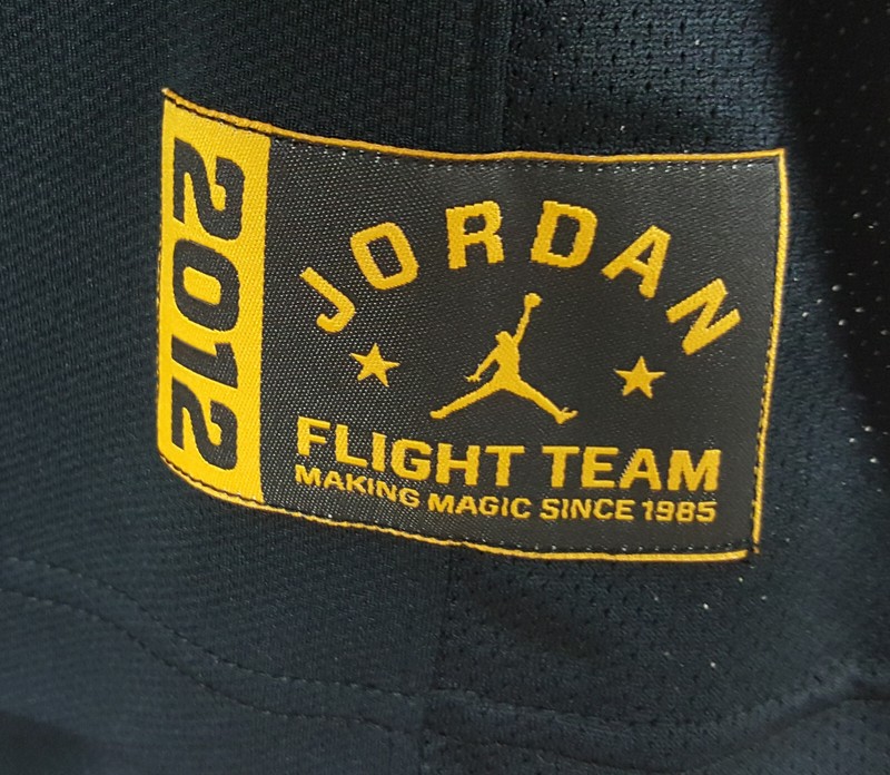 JORDAN DWAYNE WADE WADE 3 2012 FLIGHT TEAM JERSEY BLACK NEW 452269-011 SIZE 2XL gallery