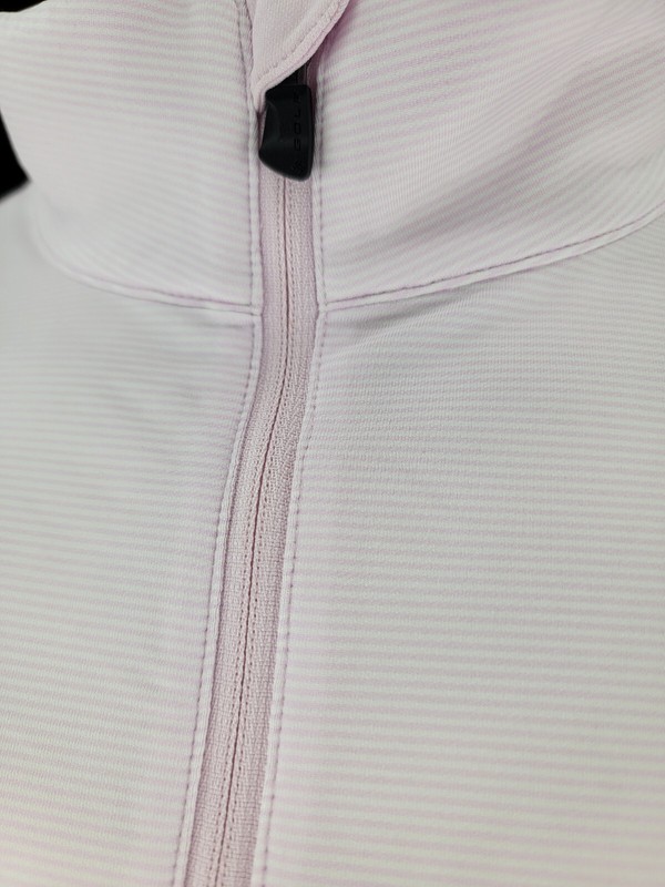 NEW Columbia Golf Omni-Wick Even Lie Pink 1/4 Zip Pullover LS Shirt Men's L gallery