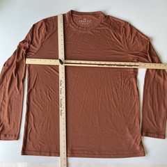 Free Fly Shirt Men’s XL Rust Long Sleeve Bamboo Performance Lightweight Wicking