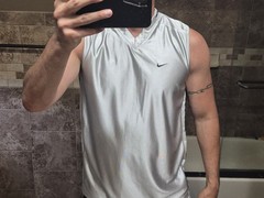 Nike Basketball Sleeveless Jersey Shirt Mens Large Silver Shiny Dazzle Silky