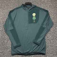 Grinnell Active Hoodie Jacket Men Medium Long Sleeve Half Zip Outdoor New M