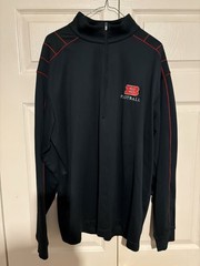 Men’s Nike Golf 1/4 Zip Pullover Dri Fit. Black, Red, And White In Colour. XL