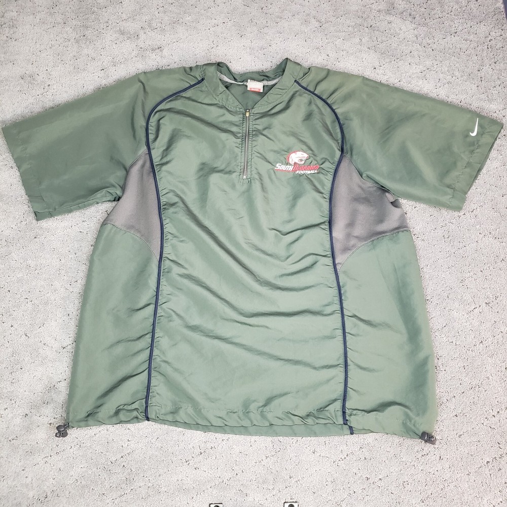 Nike Team South Alabama Jaguars 1/4 Zip Pullover Mens L Baseball Warmup