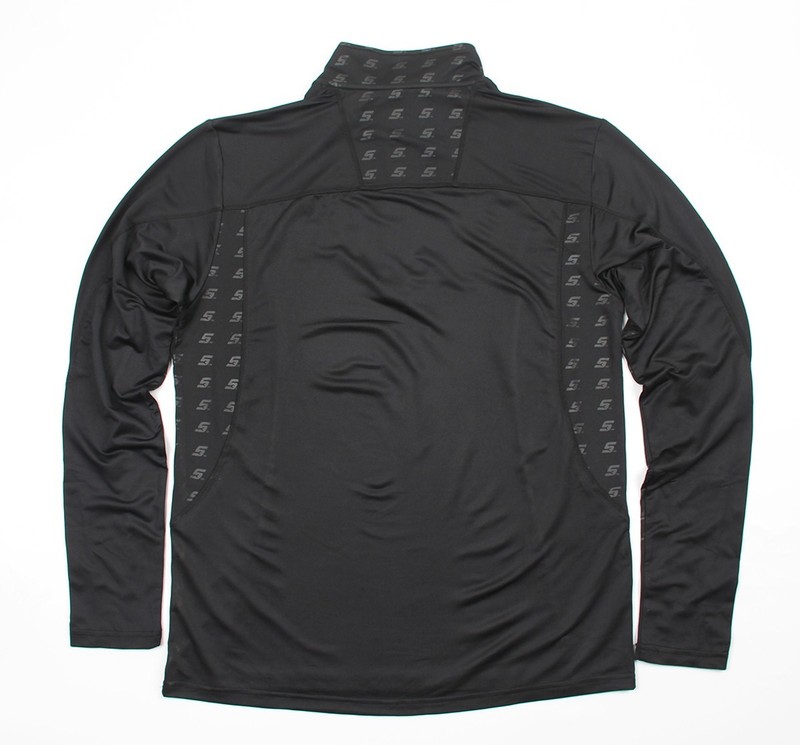 Snap-on Mens Black Quarter Zip Performance Long Sleeve Athletic Fit Size XL gallery