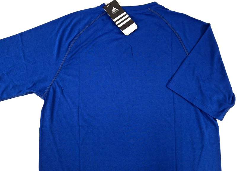 Adidas Climalite Men's Short Sleeve T Shirt- Royal Size XS gallery