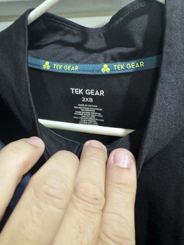 TEK GEAR Lot 4 Men's Big & Tall 1/4 Zip Mock Neck Pullovers 2XB/2XLT gallery