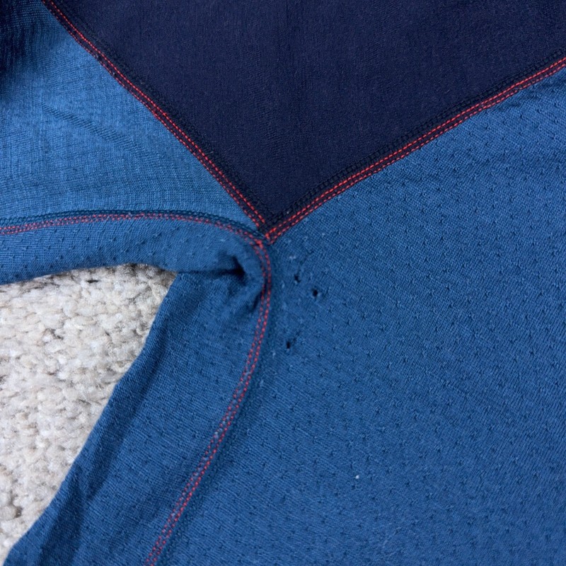 Icebreaker Shirt Mens Medium Blue Base Layer Merino Woo 260 Zone Thermal Hiking gallery
