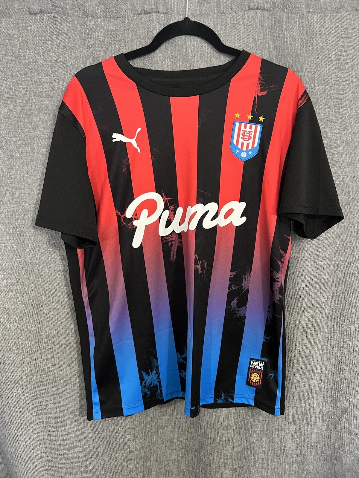 Puma New Levels Acid Bleach Size Medium #10 Jersey gallery