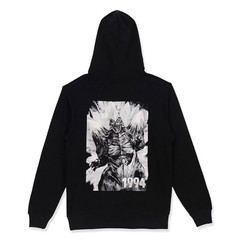 Godzilla Monochrome Design Hoodie Space Godzilla Black Body TOHO Godzilla Store