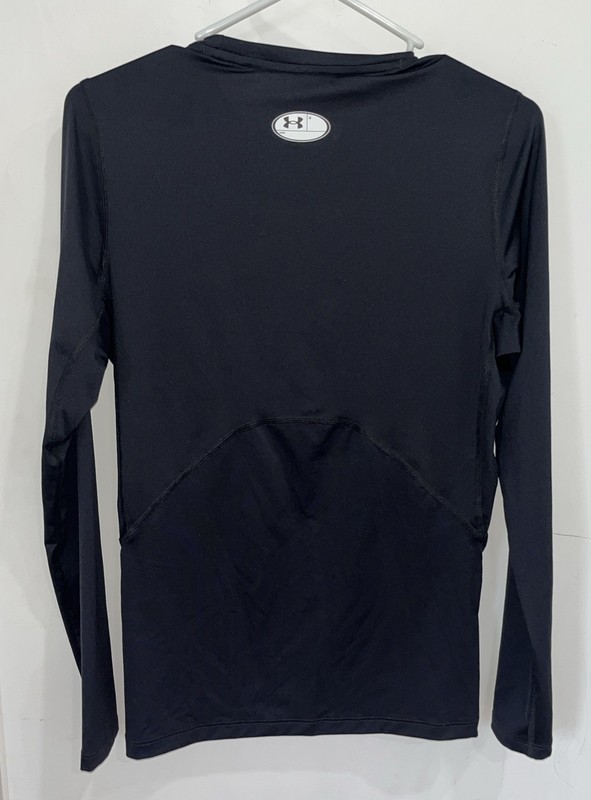 Under Armour UA Men’s Long Sleeve Compression HeatGear Shirt Black Size Large gallery