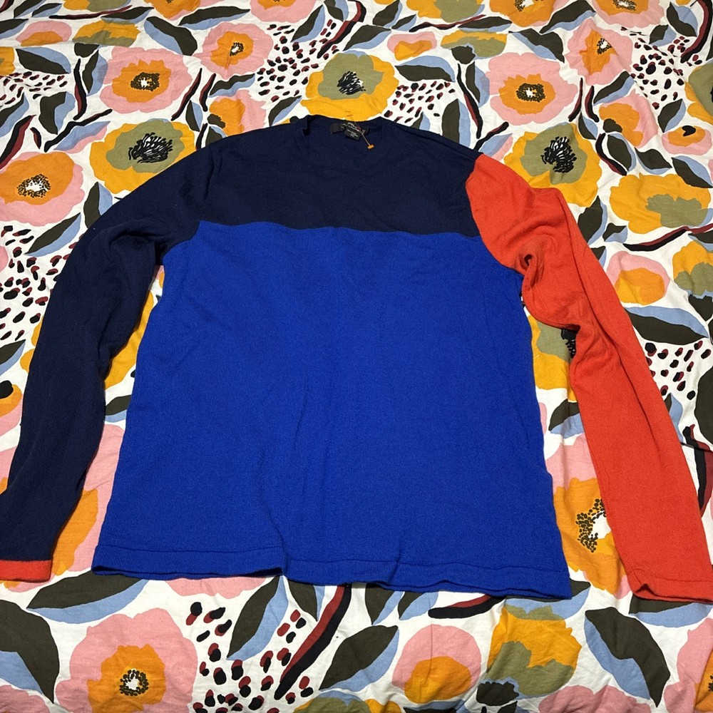 RLX 67Ralph Lauren Long Sleeve Pullover Sz L Multi Color No Returns
