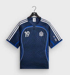 Kith x Messi for Adidas Football Jersey Night Navy US Men’s Size Large