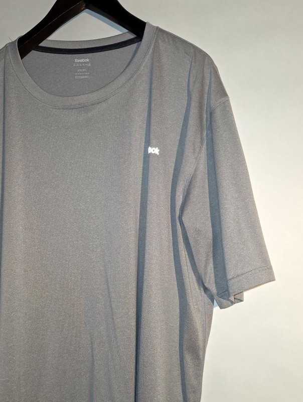 Reebok Men's Hydro Move Styled Dri-Fit Activewear Work Out Tee Shirt Size 3XL gallery