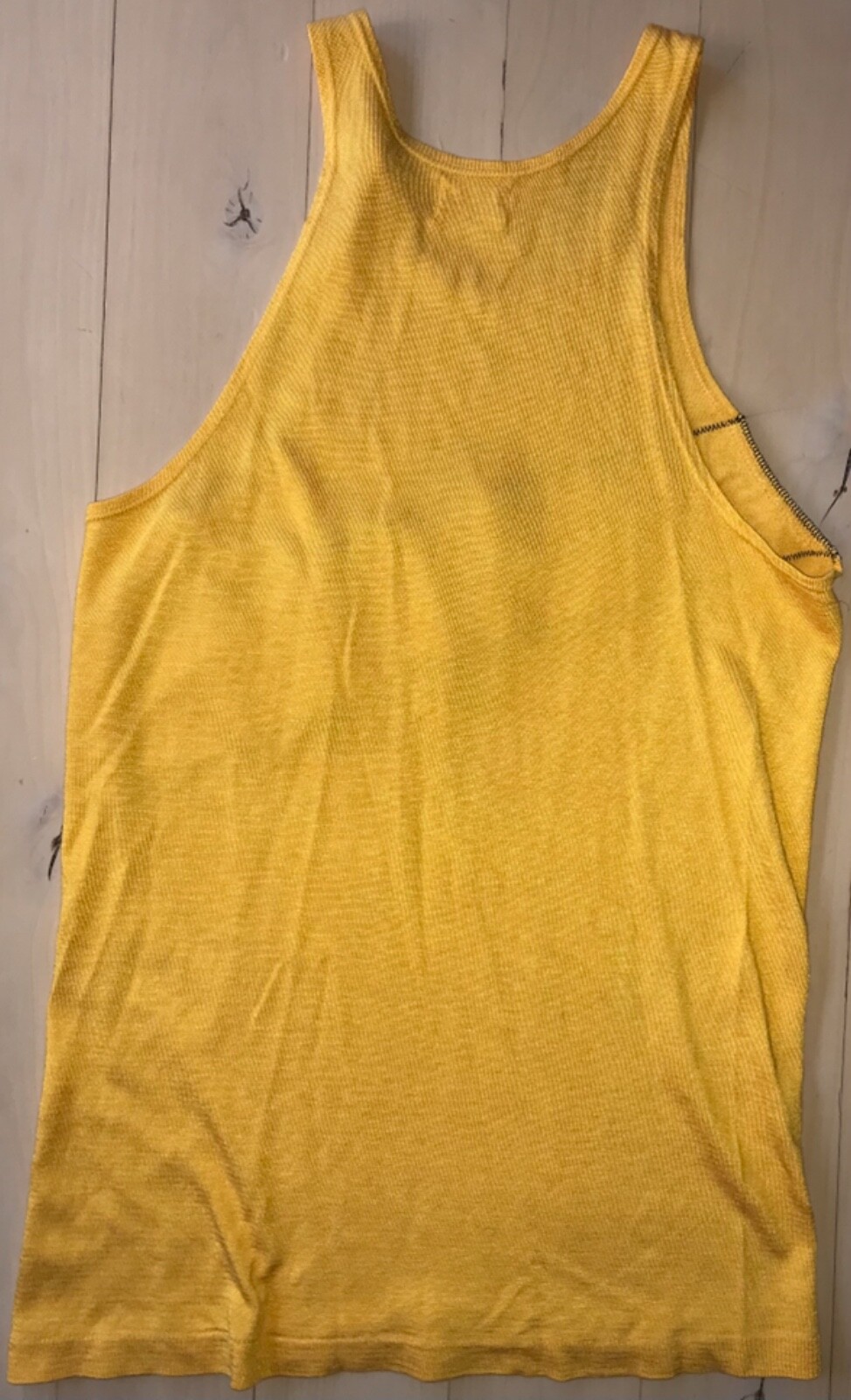 Vintage Rawlings Yellow Black Basketball Jersey Size M Charlie Brown Shirt gallery