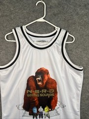 NERD Seeing Sounds Headgear Classics Basketball Jersey Size Large NWOT