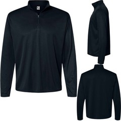 Mens 1/4 Zip Dri Fit Moisture Wicking Antimicrobial Performance Pullover S-2XL