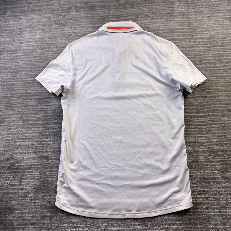 Nike RF Shirt Mens Small White Roger Federer 2013 Wimbledon Court Tennis gallery