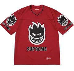 IN HAND – Supreme – Spitfire Football Jersey Red – Size Medium M – SS26