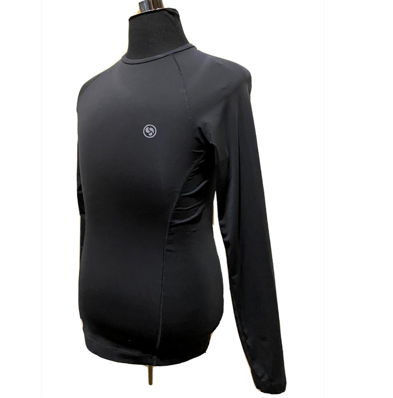 ClimateSmart Base Layer Shirt Mens S Stretch Long Sleeve Athletic Thermal Top gallery