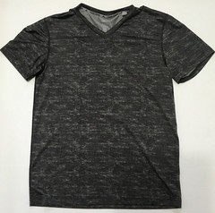 Adidas Mens Team Issue Climalite Short Sleeve V Neck ShirtGray Pattern Size M